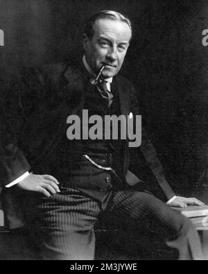 Stanley Baldwin, 1st Earl Baldwin of Bewdley (1867 - 1947), Conservative politician and Prime Minister.  1929 Stock Photo