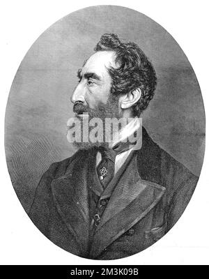 Bulwer Lytton, 1st Baron Lytton of Knebworth Stock Photo