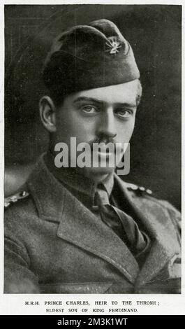 KING CAROL II OF ROMANIA with first wife Zizi Lambrini Stock Photo - Alamy