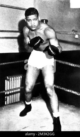 Joe Louis, 1936 Stock Photo