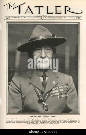 Sir Robert Baden-Powell Stock Photo