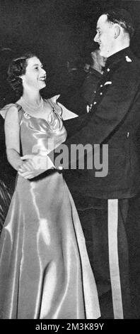 Princess Elizabeth, later Queen Elizabeth II Stock Photo