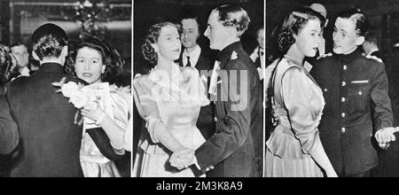 Princess Elizabeth, later Queen Elizabeth II Stock Photo