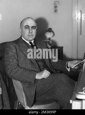 Sir David Maxwell Fyfe, Home Secretary and Minister for Welsh Affairs ...