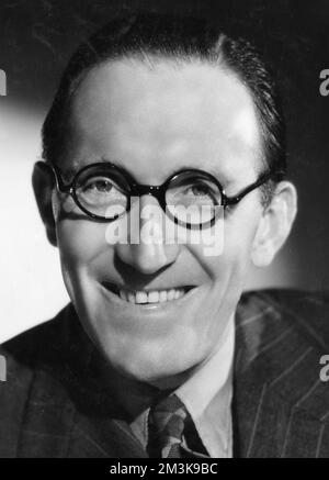 ARTHUR ASKEY (1900-1982) English comedian and film actor about 1955 ...
