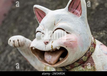 Pottery Footpath in Tokoname, Aichi, Japan Stock Photo