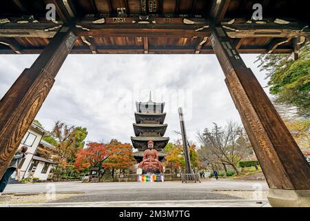 Koshoji Temple in Nagoya, Aichi, Japan Stock Photo