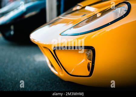 1967 Ford GT40 - Headlight Detail Shot Stock Photo