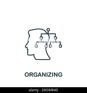 Discipline icon. Monochrome simple sign from core values collection ...