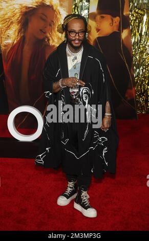 Los Angeles, USA. 15th Dec, 2022. Thundercat, at 'Babylon' Global Premiere Screening at Academy Museum of Motion Pictures in Los Angeles, CA, USA on December 12, 2022. Photo by Fati Sadou/ABACAPRESS.COM Credit: Abaca Press/Alamy Live News Stock Photo