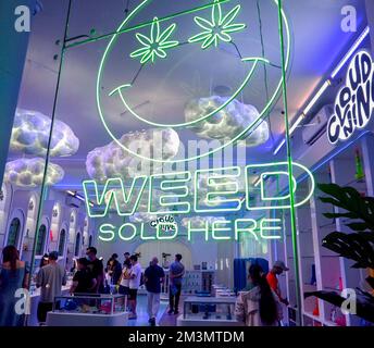 A first look at Cloud Nine: Bangkok's retro-futuristic cannabis destination