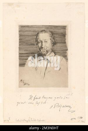 Portrait d'Auguste PouletMalassis , Printers, Publishers, Poulet