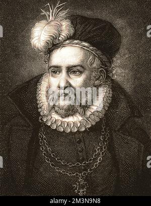 Tycho Brahe, 1546 – 1601, Danish astronomer and writer Stock Photo