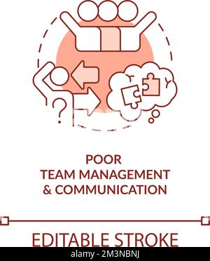 Poor communication terracotta concept icon Stock Vector Image & Art - Alamy