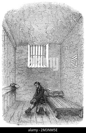 Newgate Prison - punishment cell Stock Photo