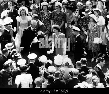 Royal Garden Party Stock Photo