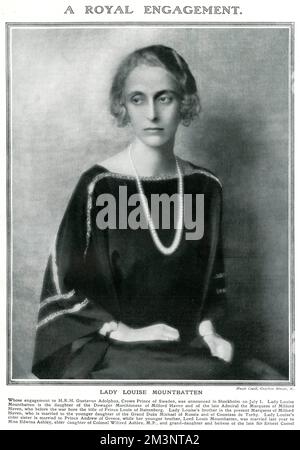 Lady Louise Mountbatten Stock Photo