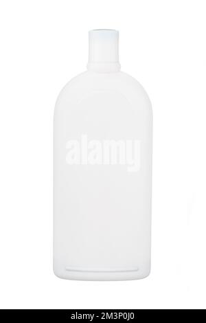 blank plastic bottle isolated on white background Stock Photo - Alamy