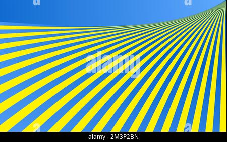 Vector simple background. Spiral stripes in pop art style. 12/16/2022, Lombok, Indonesia Stock Vector