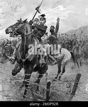 German Cavalry 'Uhlans', WW1 Stock Photo - Alamy