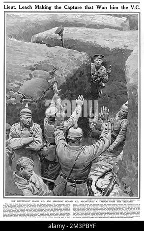 Leach and Hogan win the Victoria Cross Stock Photo