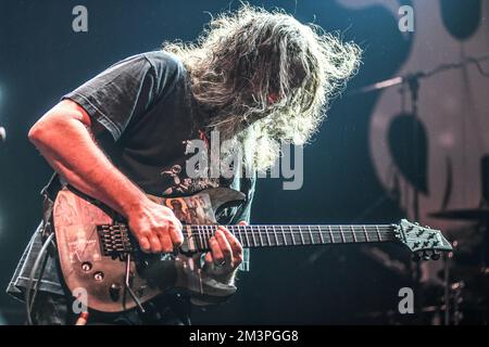 Trey Spruance (guitar) performing live with Mr. Bungle Stock Photo Alamy