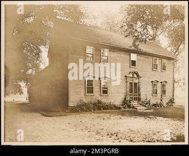 Reverend John Williams House, Albany Road, Deerfield, Mass. , Houses, Historic buildings, Williams, John, 1664-1729.  Leon Abdalian Collection Stock Photo
