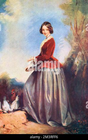 Lady Dorothy Nevill by Richard Buckner Stock Photo