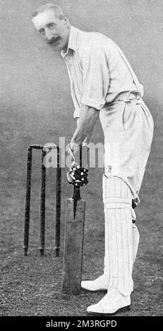 Lord Willingdon playing cricket Stock Photo