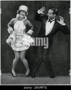 Billie Shaw & Barrie Oliver 1925 Stock Photo