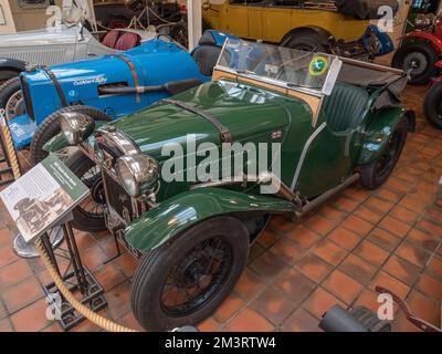 An Austin Seven sports racing car at the 2022 Goodwood Revival Stock ...