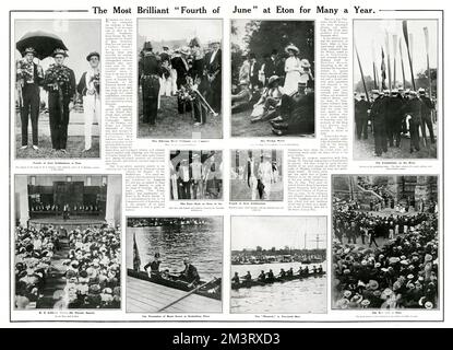 The Most Brilliant Fourth of June at Eton, 1911 Stock Photo