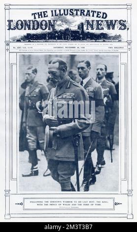 The Funeral of the Unknown Warrior Stock Photo