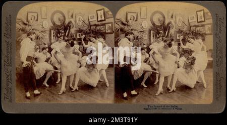 The school of the ballet , Ballet dancers, Classrooms, Teachers Stock Photo