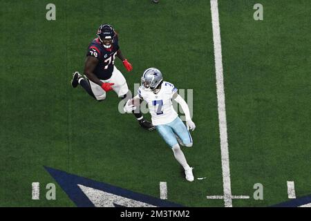 February 5, 2022: Dallas Cowboys cornerback Trevon Diggs (7) during the NFC Pro  Bowl Practice at Las Vegas Ballpark in Las Vegas, Nevada. Darren Lee/(Photo  by Darren Lee/CSM/Sipa USA Stock Photo 