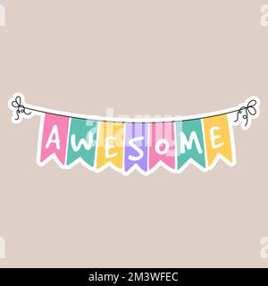 Sticker collection to reward the job well done and good results. Perfect  for teachers and kids. Hand drawn vector drawings Stock Vector Image & Art  - Alamy