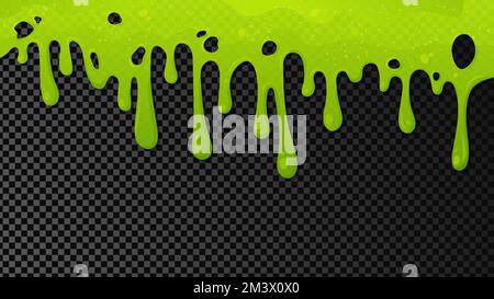 Green Slime Splash and Blob Stuck to the Graphic by pch.vector