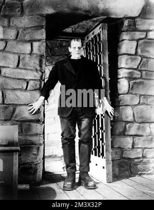 Frankenstein  Boris Karloff Stock Photo