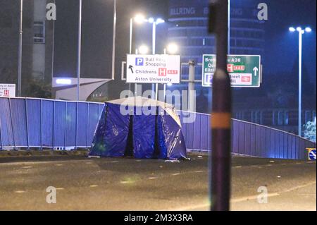 Aston Expressway, Birmingham December 17th 2022. - Matthew Mawdsley, a ...