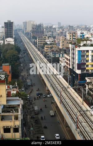 Dhaka, Bangladesh - December 15, 2022: Bangladesh's First-ever Metro ...