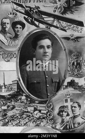 Aeroplani - Cartolina Aeronautica Militare Stock Photo - Alamy