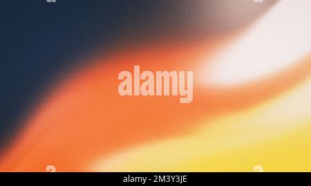 Abstract flame grainy gradient background, noise texture effect banner design, copy space Stock Photo
