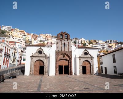 La Gomera, Spain; November 8th 2022: Iglesia de la Asuncion in San Sebastian de La Gomera, Canary Islands Stock Photo
