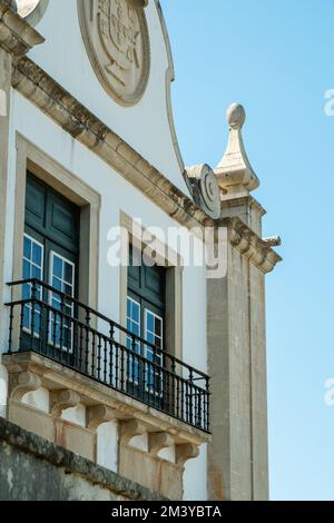View of Convento de cristo christ convent in Tomar , Portugal, 17 August 2022 Stock Photo