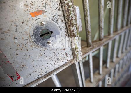 way to keep prisoners locked in Stock Photo