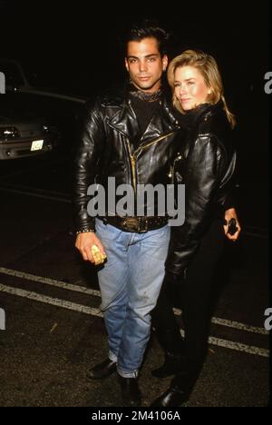Richard Grieco And Kimber Sissons 1989 Credit: Ralph Dominguez