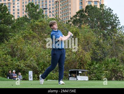 Paddy Harrington Tees Off On The Third Hole During The Final Round Of 