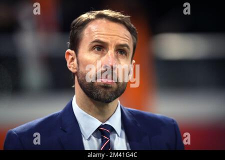 File photo dated 23-03-2018 of England Manager Gareth Southgate who is expected to stay on as England manager, the PA news agency understands.. Issue date: Sunday December 19, 2022. Stock Photo