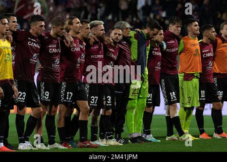 SSC Bari Team during the Italian Serie B match between Cesena FC vs SSC
