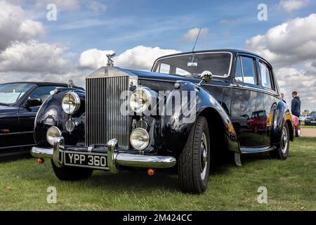 1954 Rolls-Royce Silver Dawn ‘YPP 360’ on display at the October Scramble held at the Bicester Heritage Centre on the 9th October 2022. Stock Photo